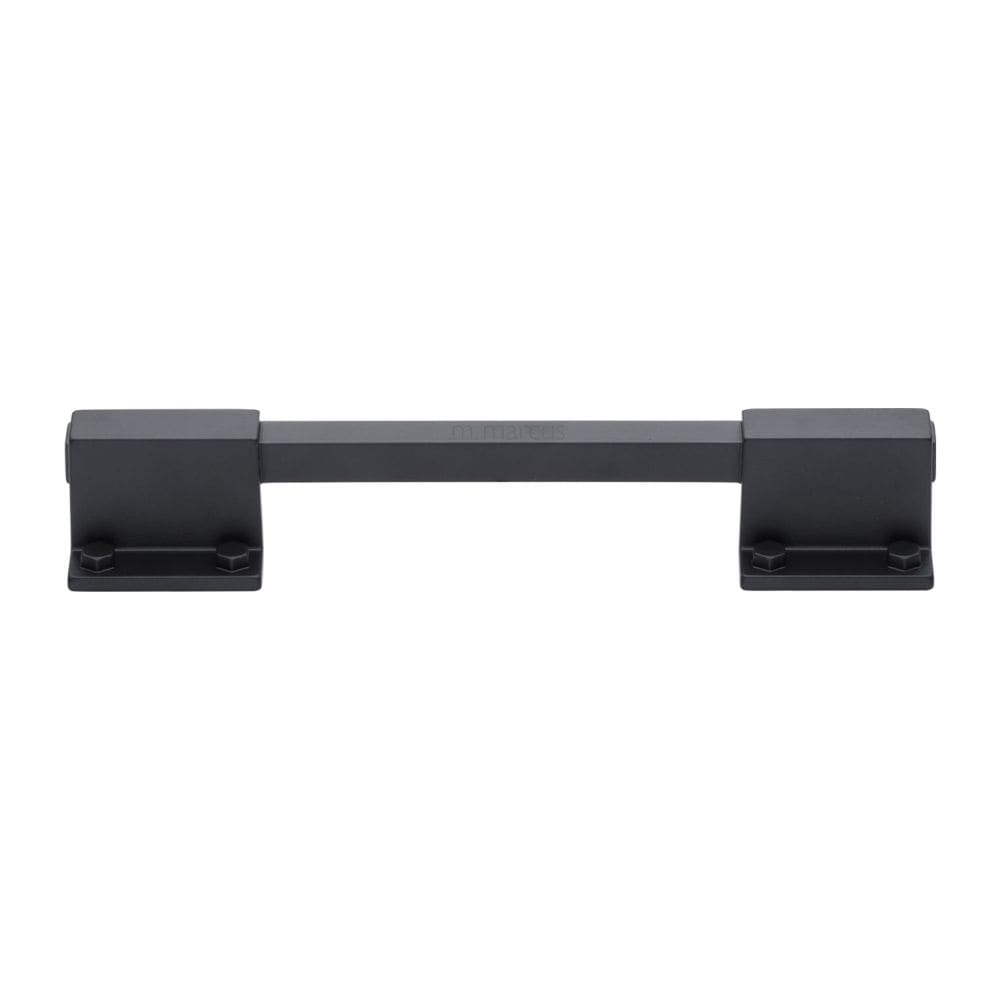 M.Marcus Cabinet Hardware Matt Black / Cabinet Pull Handles / 128mm c/c M.Marcus - Railway Kitchen Cabinet Pull Handle Black Matt Finish