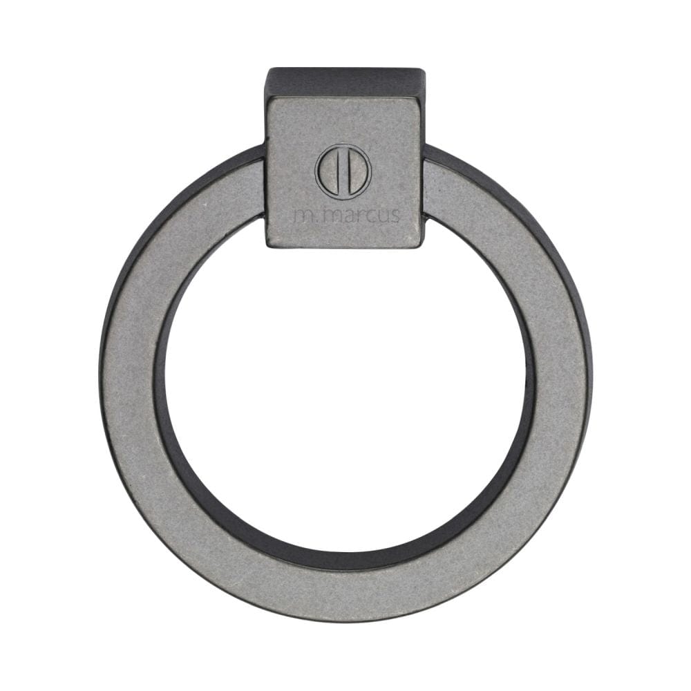 M.Marcus Cabinet Hardware Old Iron / Cabinet Pull Handles M.Marcus - Ring Cabinet Pull Old Iron Finish