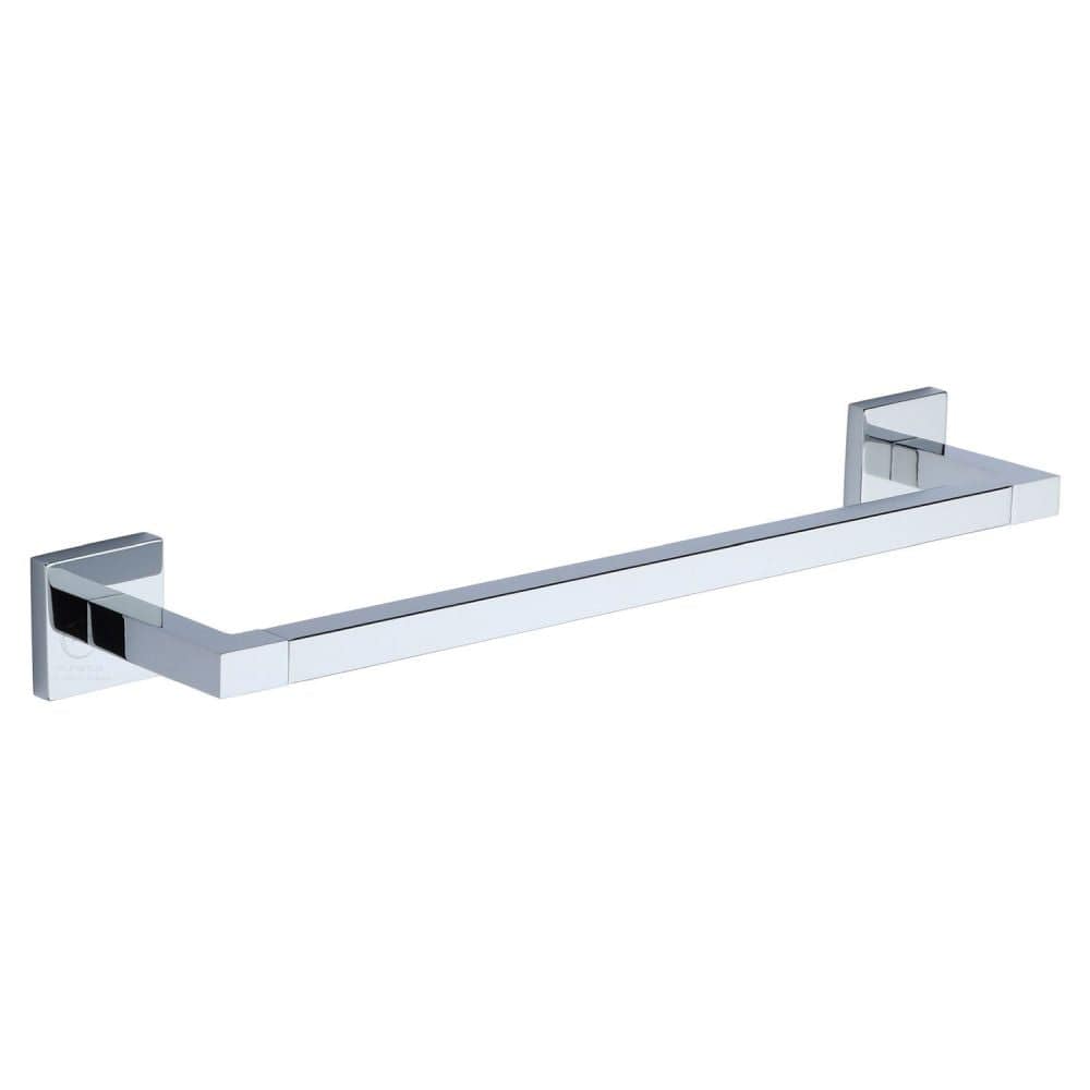 M.Marcus Accessories Polished Chrome / Towel Rail M.Marcus - Singel towel rail 45cm Polished Chrome Finish