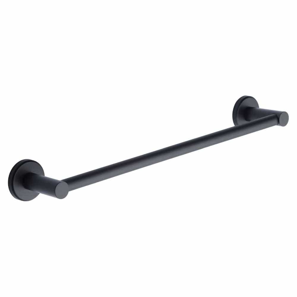 M.Marcus Accessories Matt Black / Towel Rail M.Marcus - Single towel rail 45cm Matt Black Finish