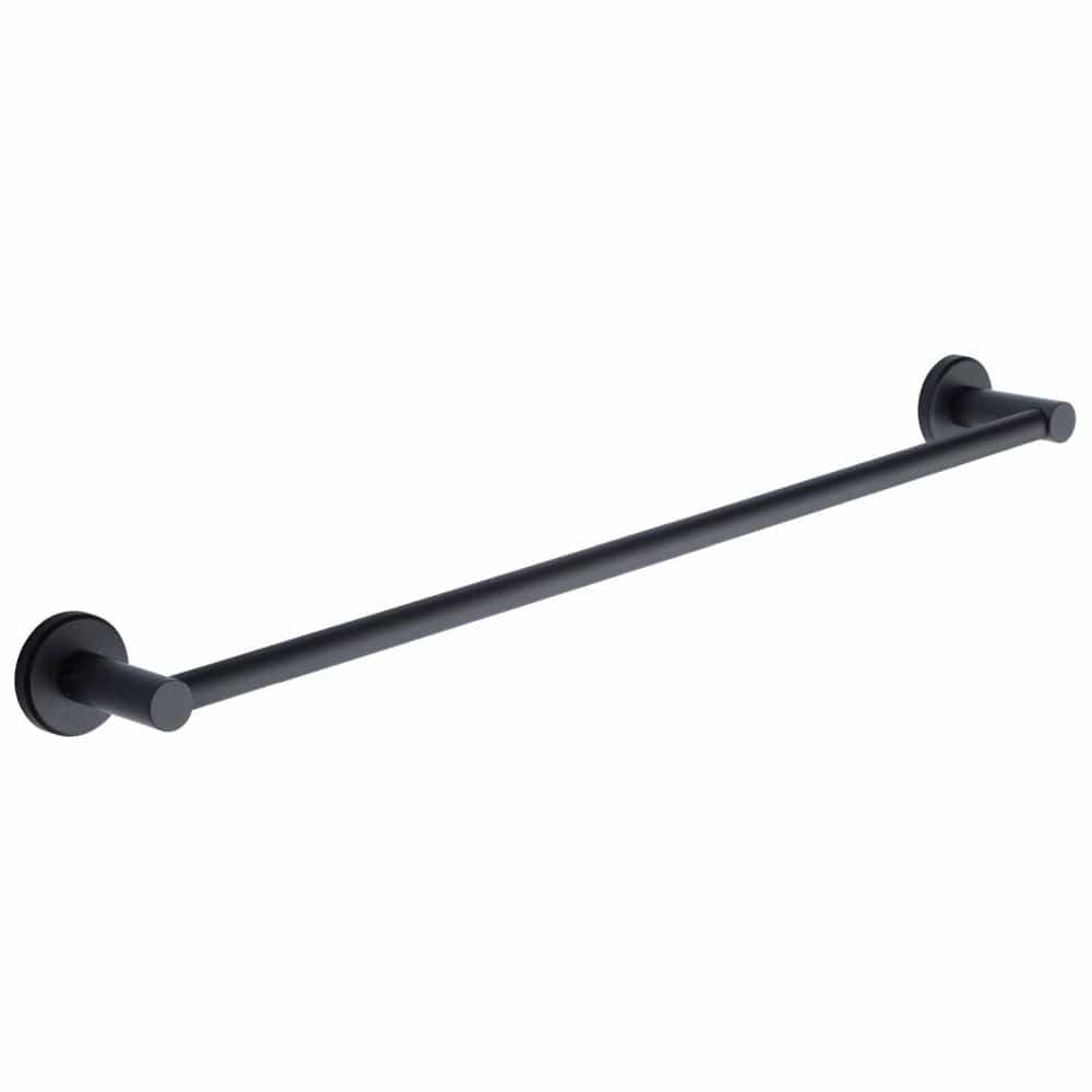 M.Marcus Accessories Matt Black / Towel Rail M.Marcus - Single towel rail 60cm Matt Black Finish