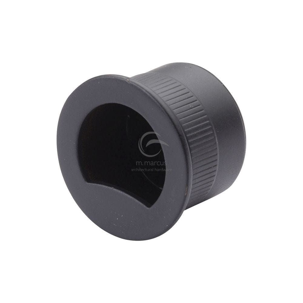 M.Marcus Door Furniture Matt Black / Flush Handle / Round M.Marcus - SLD Pull Ring Each Black Matt