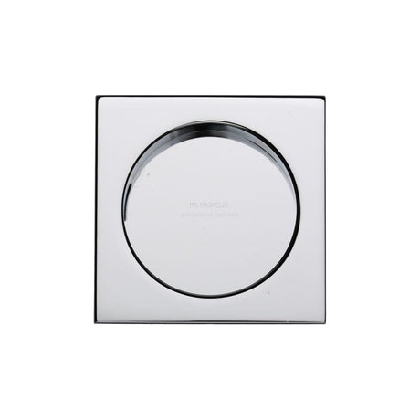 M.Marcus Door Furniture Polished Chrome / Flush Handle / Square M.Marcus - SLD Square Flush Pull Pair Polished Chrome