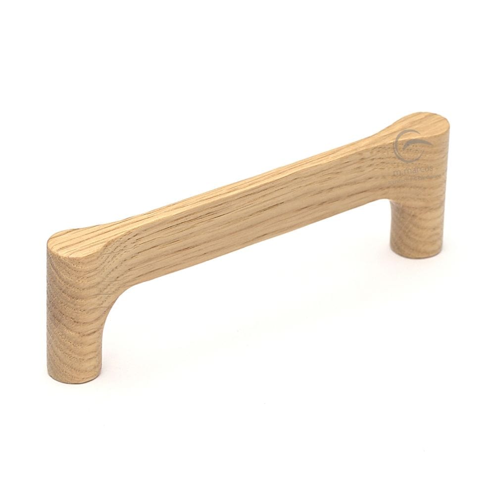 M.Marcus Cabinet Hardware Oak / Cabinet Pull Handles / 160mm c/c M.Marcus - Wooden Cabinet Pull Handle Gio Design 160mm Oak Finish
