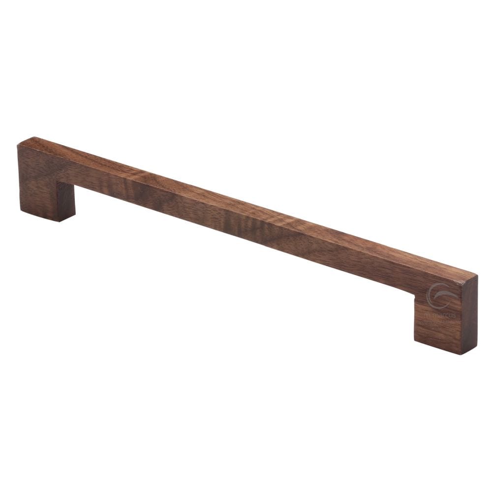 M.Marcus Cabinet Hardware Walnut / Cabinet Pull Handles / 224mm c/c M.Marcus - Wooden Cabinet Pull Handle Metro Design 224mm Walnut Finish