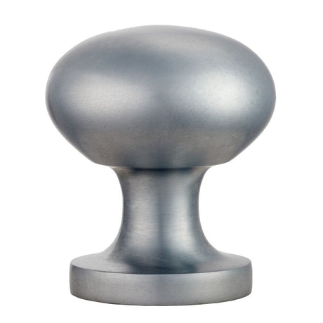 This is an image of a Carlisle Brass - Easy Centre Door Knob - Satin Chrome that is availble to order from Trade Door Handles in Kendal.