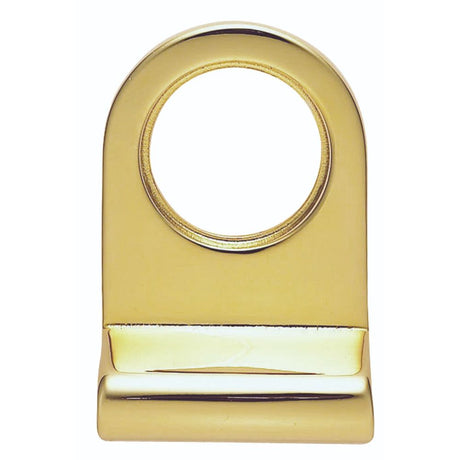 This is an image of a Carlisle Brass - Cylinder Latch Pull - Polished Brass that is availble to order from Trade Door Handles in Kendal.