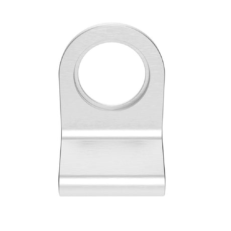 This is an image of a Carlisle Brass - Cylinder Latch Pull - Satin Chrome that is availble to order from Trade Door Handles in Kendal.