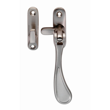 This is an image of a Carlisle Brass - Casement Fastener Reversible - Satin Nickel that is availble to order from Trade Door Handles in Kendal.