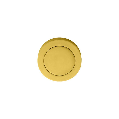 Manital Door Furniture Polished Brass / Blank Escutcheons Manital - Blank Escutcheon - Polished Brass