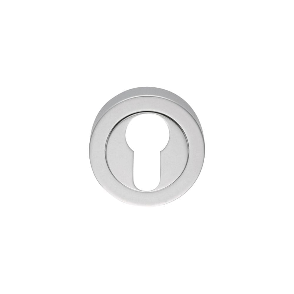 Manital Door Furniture Polished Chrome / Euro Profile Escutcheons Manital - Euro Profile Escutcheon - Polished Chrome