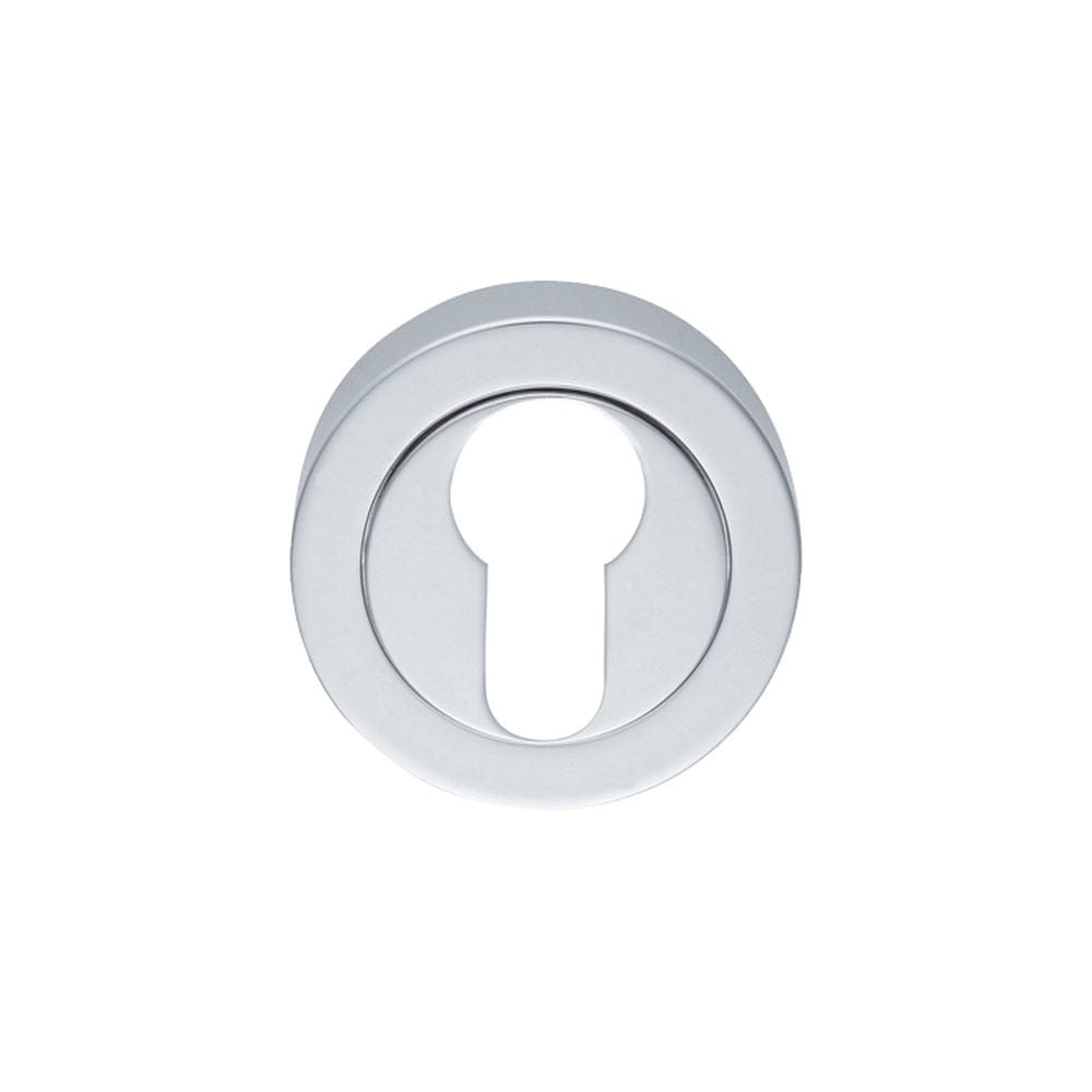 Manital Door Furniture Satin Chrome / Euro Profile Escutcheons Manital - Euro Profile Escutcheon - Satin Chrome