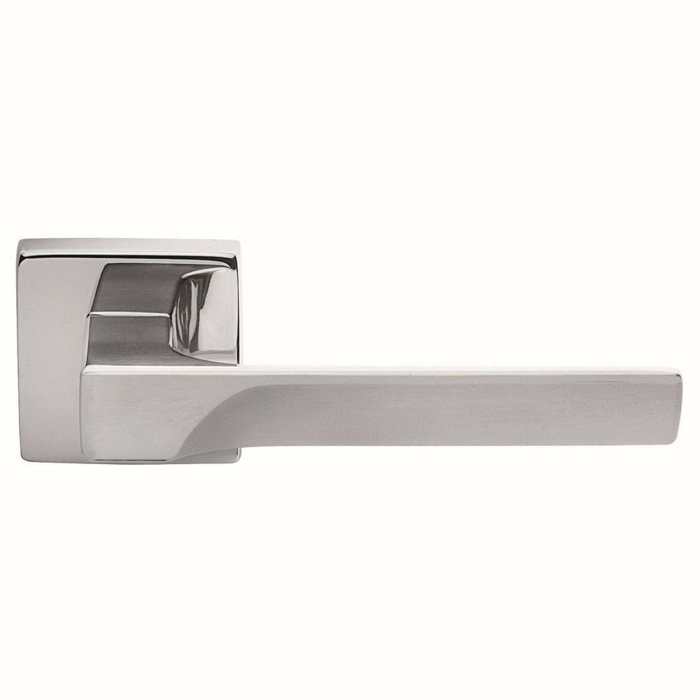 Manital Door Furniture Polished Chrome / Square Rose Manital - Flash Lever on Square Rose - Polished Chrome