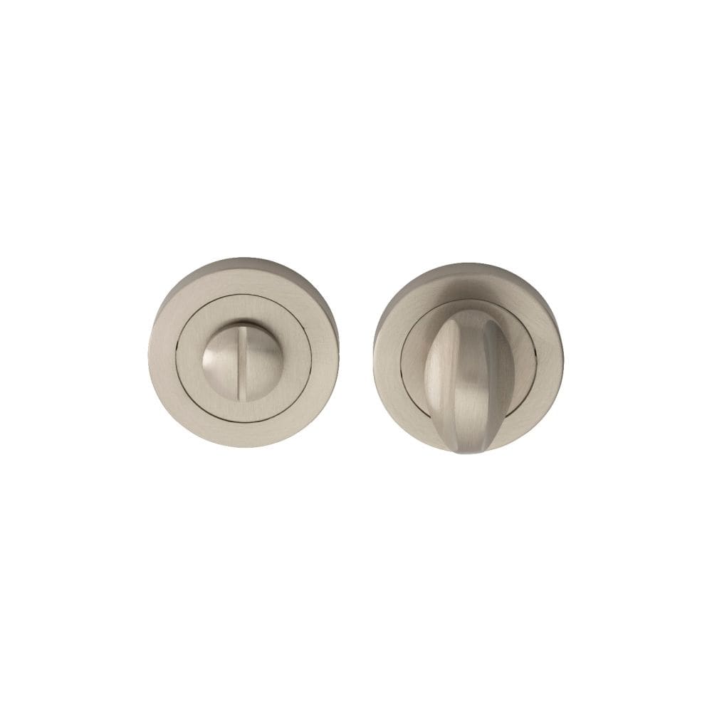 Manital Door Furniture Satin Nickel / No Manital - Standard Turn and Release Satin Nickel