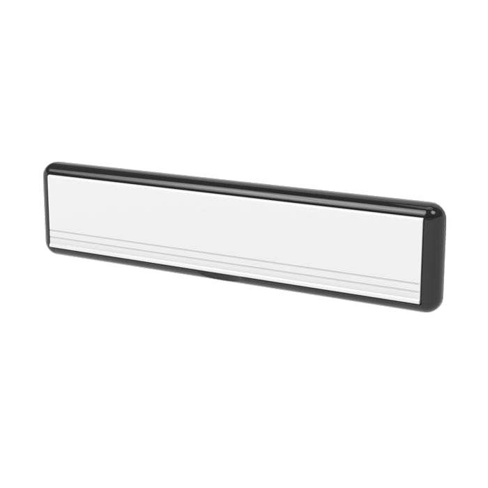 Mila Door Furniture White Mila - Universal 12 Letter Plate White