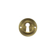 Old English Door Furniture Satin Brass / Mortice Key Profile Escutcheons Old English Solid Brass Open Key Hole Escutcheon - Satin Brass