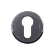 Serozzetta Door Furniture Black Nickel / Euro Profile Escutcheons Serozzetta - Euro Profile Escutcheon - Black Nickel