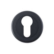 Serozzetta Door Furniture Matt Black / Euro Profile Escutcheons Serozzetta - Euro Profile Escutcheon - Matt Black