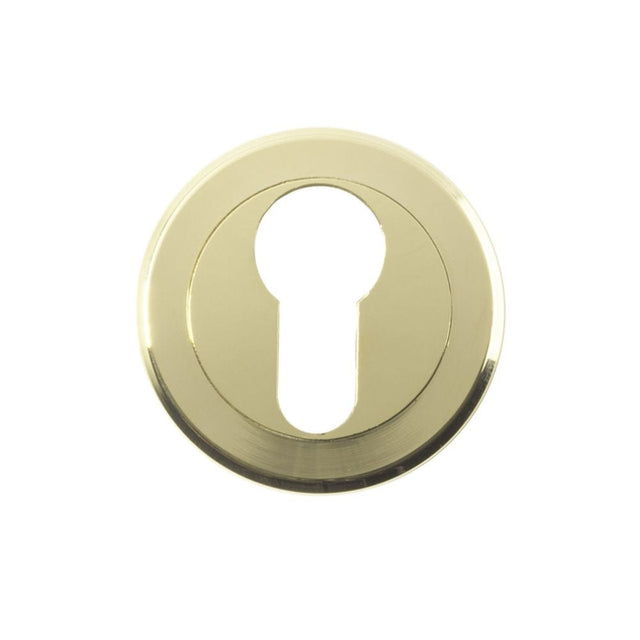Serozzetta Door Furniture Stainless Brass / Euro Profile Escutcheons Serozzetta - Euro Profile Escutcheon - Stainless Brass