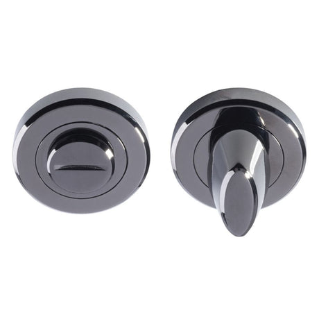 Serozzetta Door Furniture Black Nickel / No Serozzetta - Turn and Release - Black Nickel
