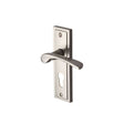 Sorrento Door Furniture Satin Nickel / Euro Profile Lock Handles Sorrento - Door Handle for Euro Profile Plate Boston Design Sat