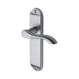 Sorrento Door Furniture Satin Chrome / Latch Handles Sorrento - Door Handle Lever Latch Aurora Design Satin Chrome Finish