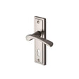 Sorrento Door Furniture Satin Nickel / Std. Lock Handles Sorrento - Door Handle Lever Lock Boston Design Satin Nickel Fin