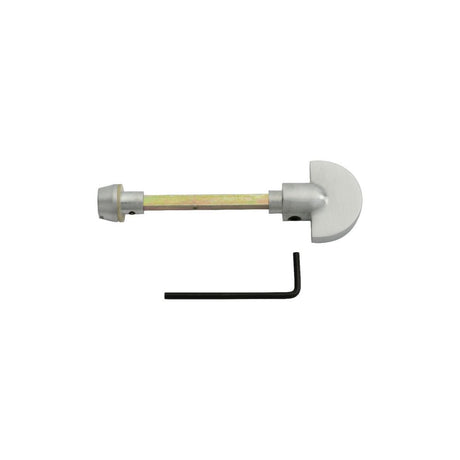This is an image of a Carlisle Brass - Spare Turn and Release Long Version - Satin Chrome that is availble to order from Trade Door Handles in Kendal.
