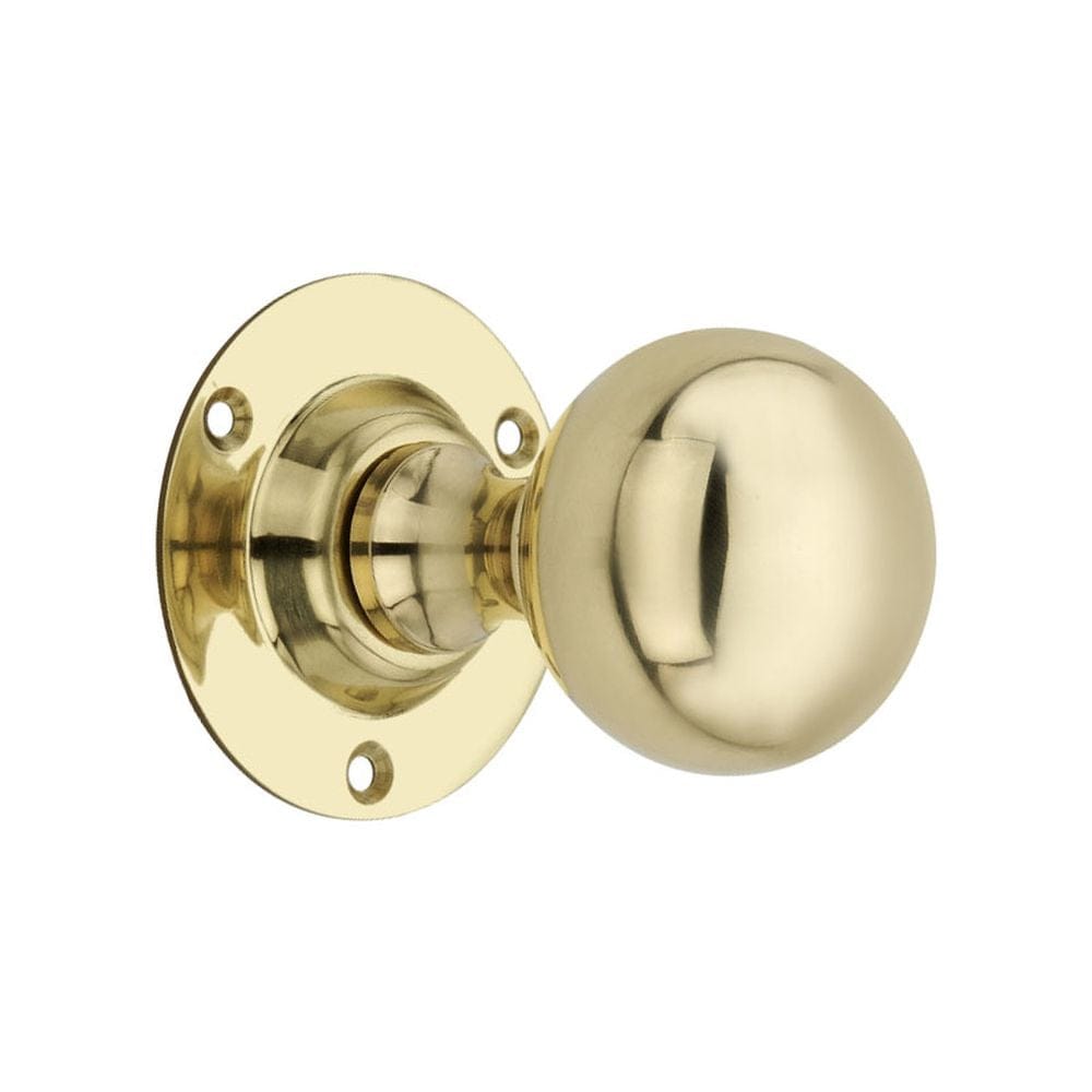 Spira Brass Door Furniture N/A / Polished Brass / Mortice Knobs Spira Brass - Ball Door Knob Polished Brass
