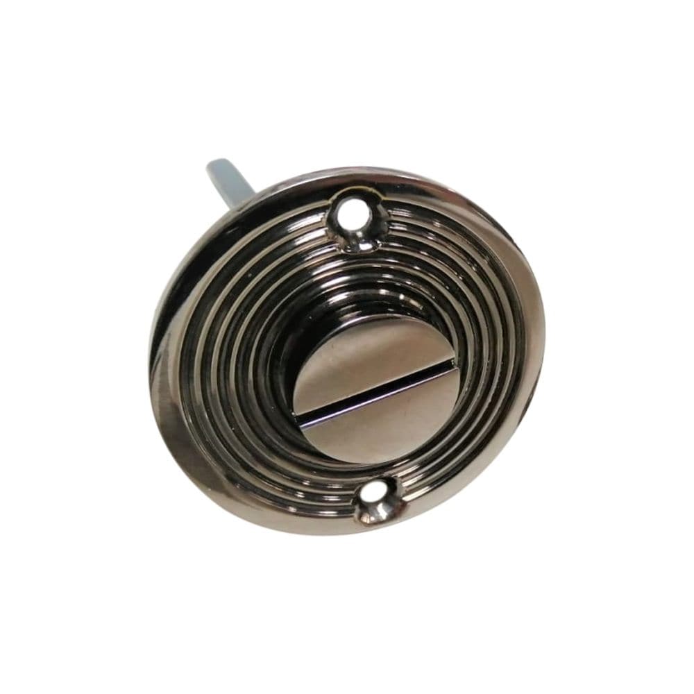 Spira Brass Door Furniture N/A / Aged Nickel / Bathroom Turn & Release Spira Brass - Beehive Turn & Release Aged Nickel