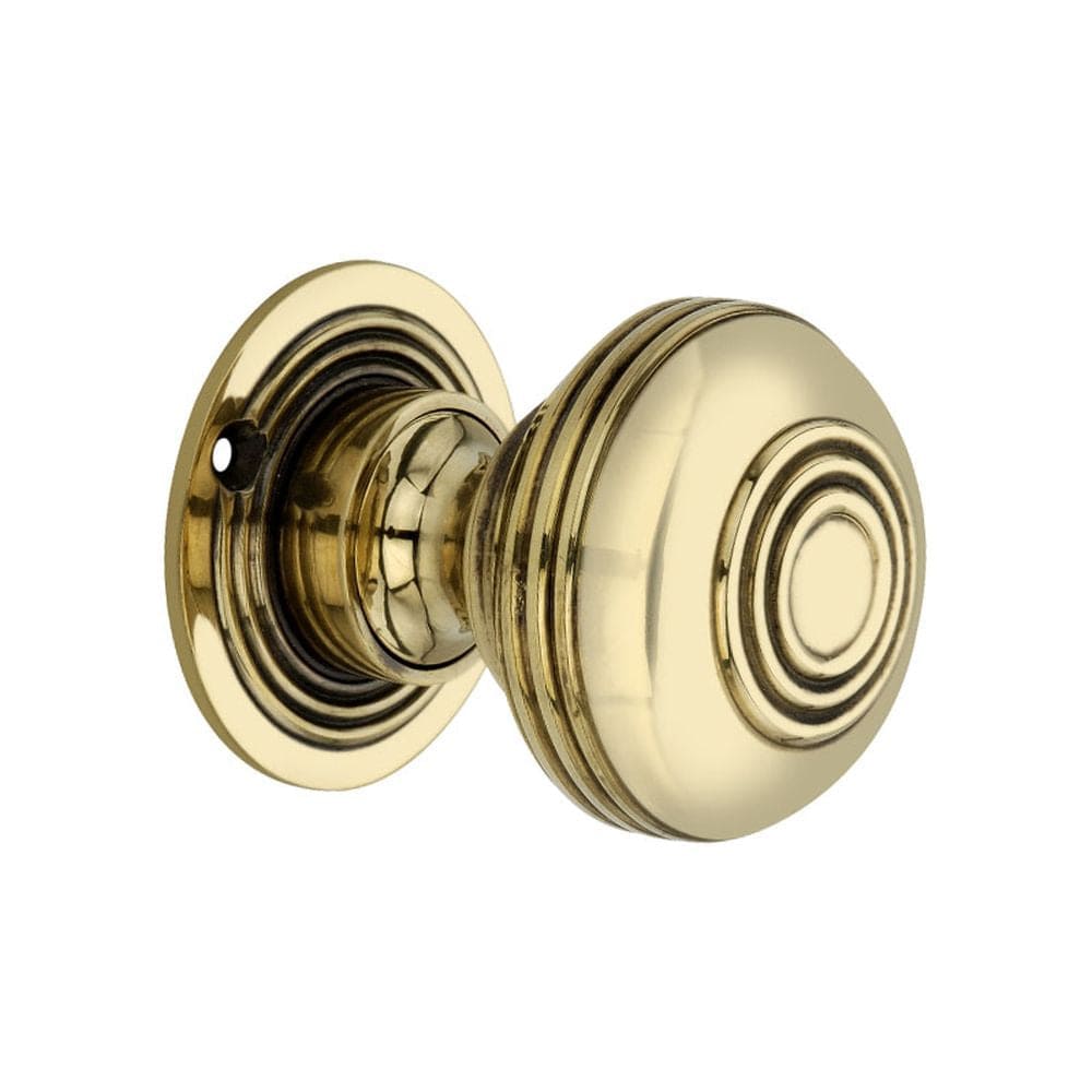 Spira Brass Door Furniture N/A / Aged Brass / Mortice/Rim Knobs Spira Brass - Bloxwich Large 60mm Rim/Mortice Door Knob Aged Brass