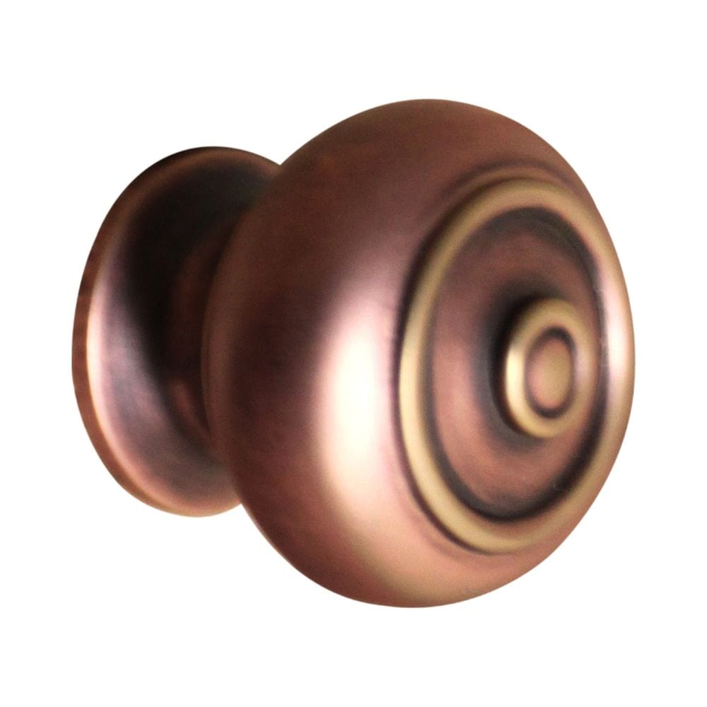 Spira Brass Cabinet Hardware N/A / Aged Bronze / Cabinet Knobs Spira Brass - Bloxwich Small 30mm Cupboard Knob Aged Bronze