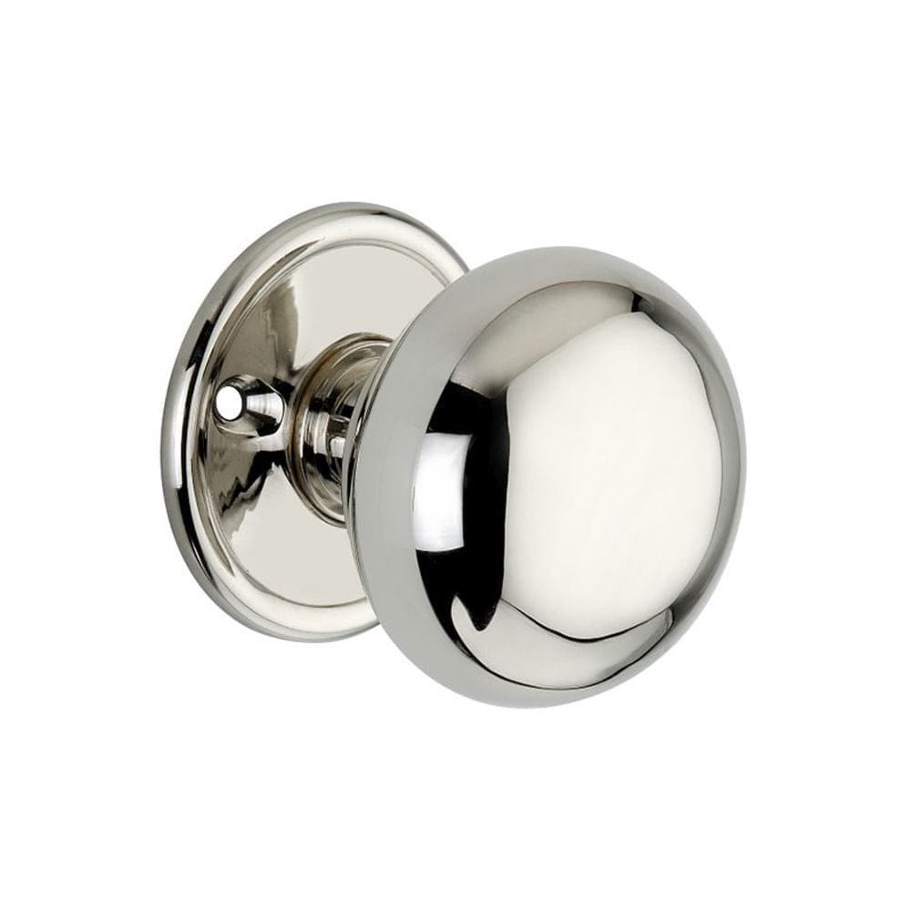 Spira Brass Door Furniture N/A / Polished Nickel / Mortice/Rim Knobs Spira Brass - Cottage Large 50mm Rim/Mortice Door Knob Polished Nickel