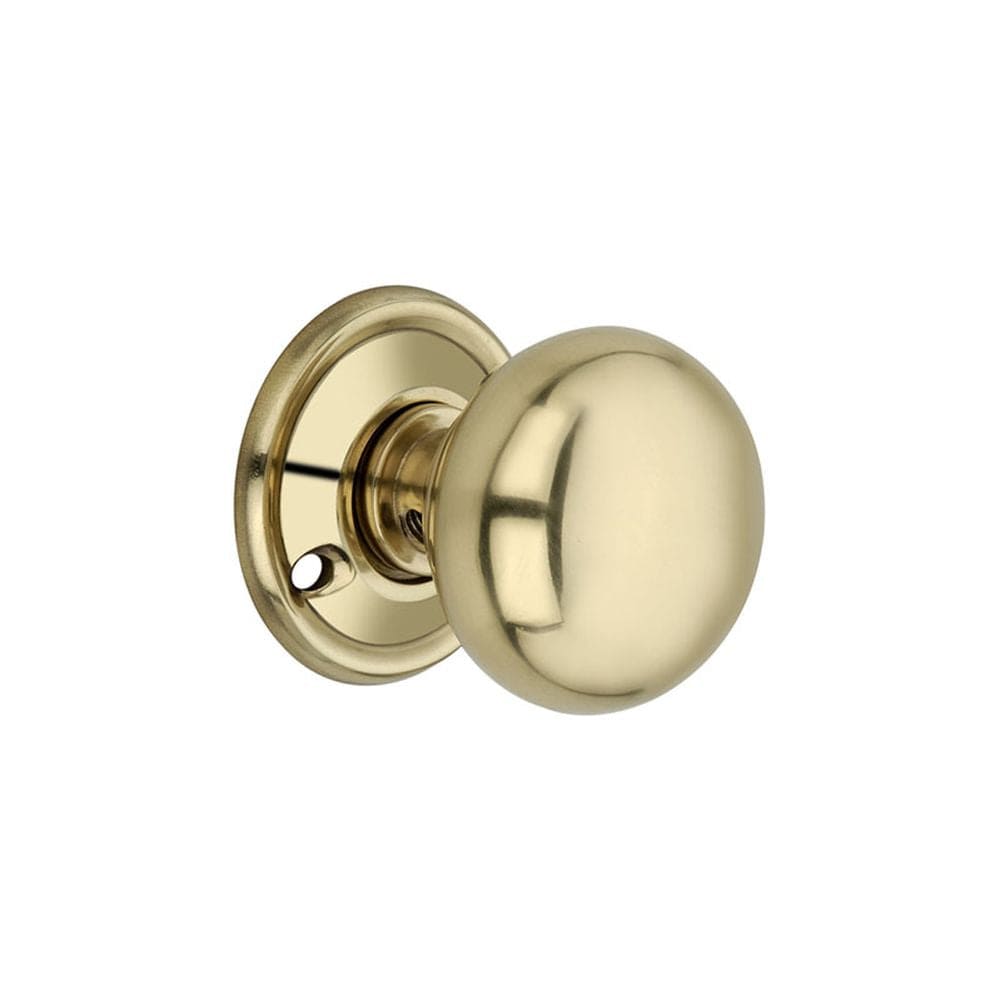 Spira Brass Door Furniture N/A / Polished Brass / Mortice/Rim Knobs Spira Brass - Cottage Small 40mm Rim/Mortice Door Knob Polished Brass