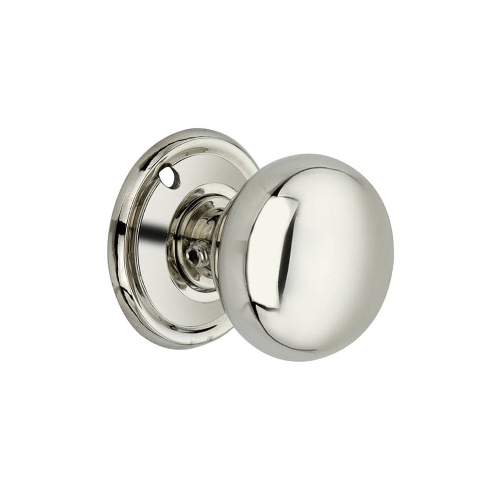 Spira Brass Door Furniture N/A / Polished Nickel / Mortice/Rim Knobs Spira Brass - Cottage Small 40mm Rim/Mortice Door Knob Polished Nickel