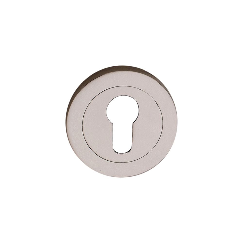 Spira Brass Door Furniture N/A / Satin Nickel / Euro profile Escutcheons Spira Brass - Euro Profile Escutcheon Satin Nickel