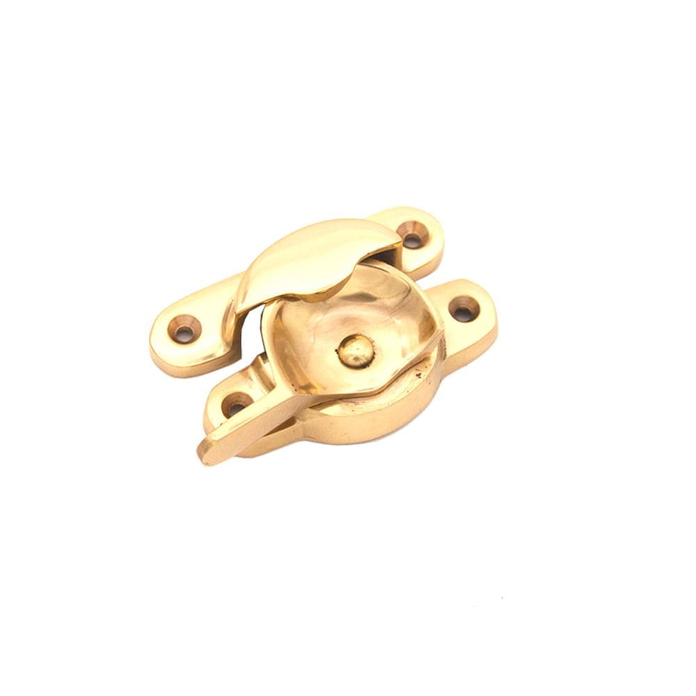 Spira Brass Window Furniture N/A / Polished Brass / Sash Window Fitch Fasteners Spira Brass - Fitch Fastener Polished Brass