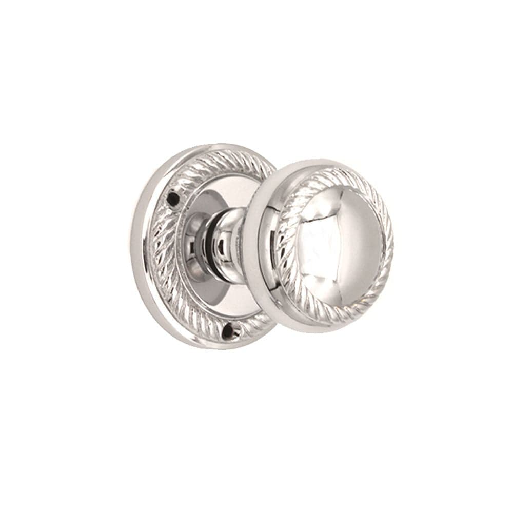 Spira Brass Door Furniture N/A / Polished Chrome / Mortice Knobs Spira Brass - Georgian Mortice Door Knob Polished Chrome