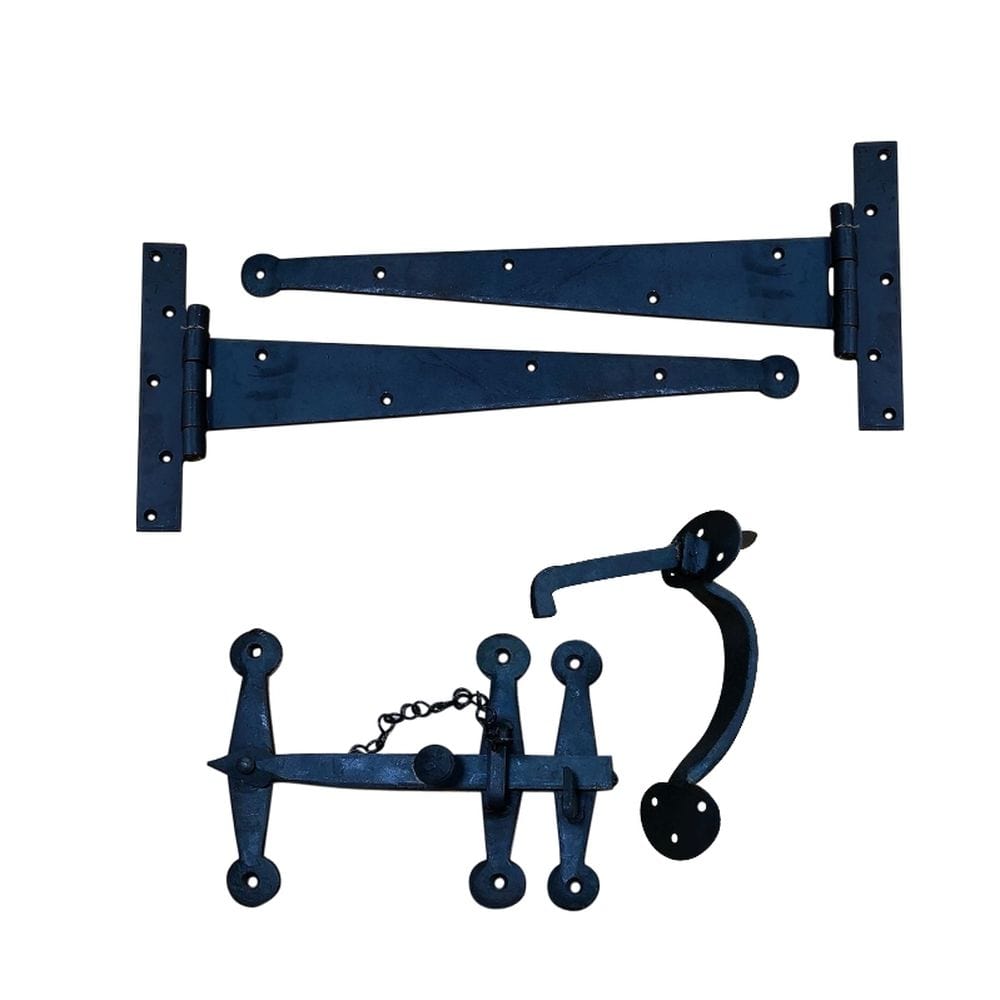 Spira Brass Door Furniture N/A / Beeswax / Door Hardware Kit Spira Brass - Heavy Duty Handforged Door Hardware Kit Beeswax