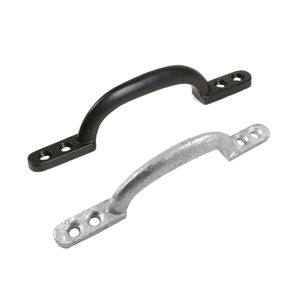 Spira Brass Door Furniture N/A / Galvanised / N/A Spira Brass - Hot Bed Handle Galvanised