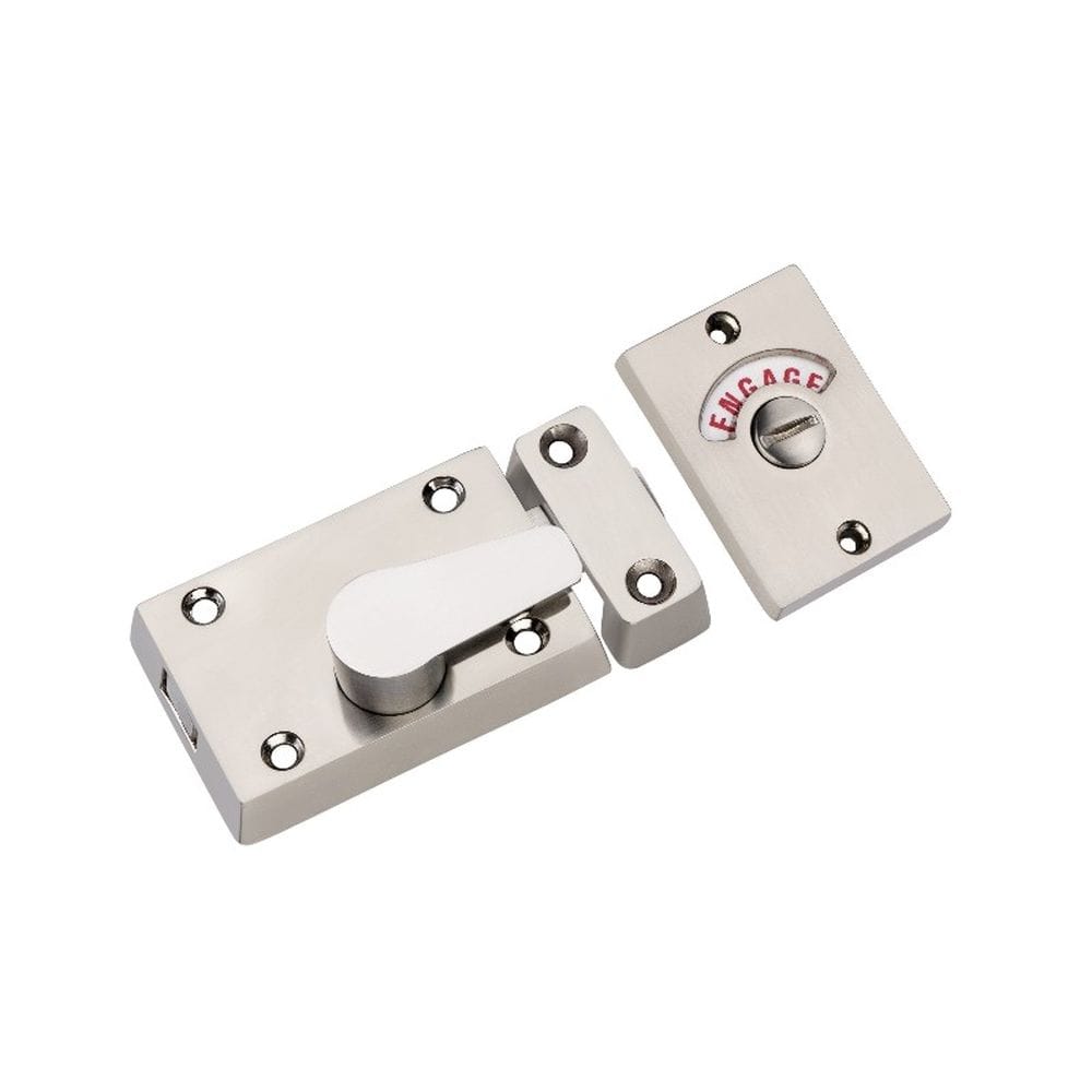 Spira Brass Door Furniture N/A / Polished Chrome / Toilet Indicator Bolt Spira Brass - Indicator Bolt Latch Polished Chrome