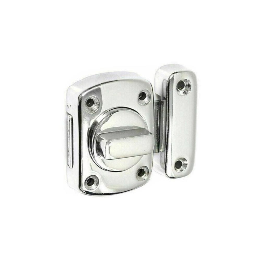 Spira Brass Door Furniture N/A / Polished Chrome / Bathroom Lock Handles Spira Brass - Sigma Bathroom Latch Small Polished Chrome