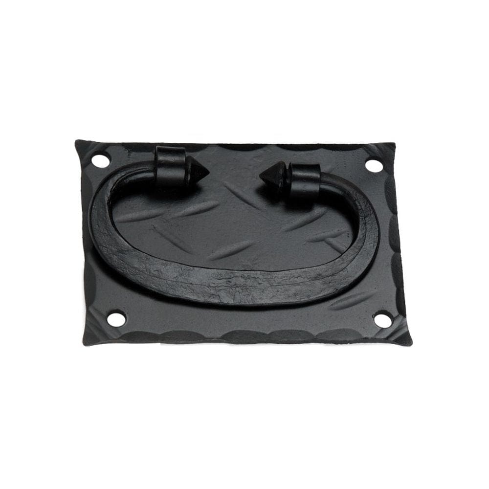 Spira Brass Cabinet Hardware N/A / Matt Black / Cabinet Drop Pulls Spira Brass - Spike Ring Drop Pull Matt Black