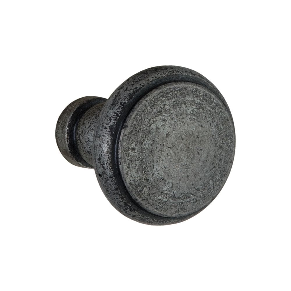 Spira Brass Cabinet Hardware N/A / Pewter / Cabinet Knobs Spira Brass - Stepped 40mm Cupboard Knob Pewter