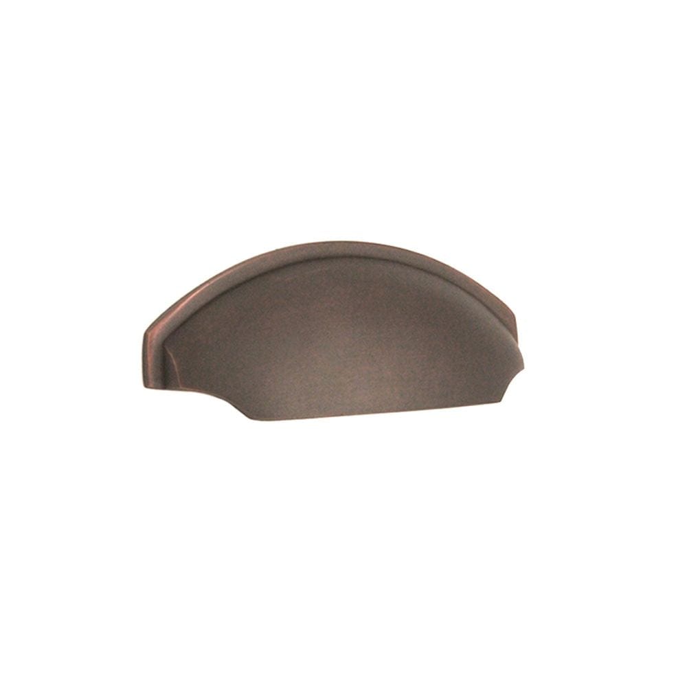 Spira Brass Cabinet Hardware N/A / Aged Bronze / Cabinet Cup Pulls Spira Brass - Tulip Cup Drawer Pull Aged Bronze