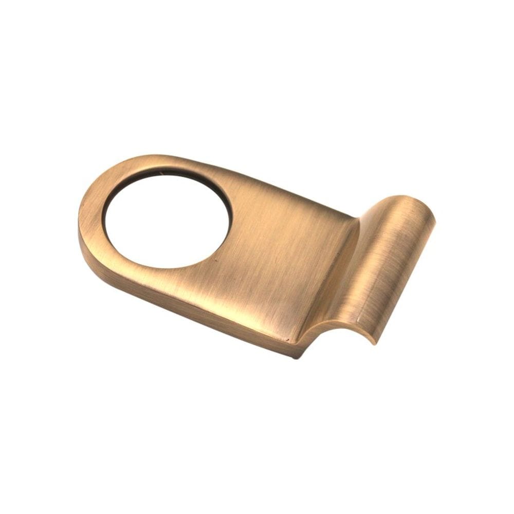 Spira Brass Door Furniture N/A / Antique Brass / Rim Profile Cylinder Pulls Spira Brass - Victorian Cylinder Pull Antique Brass