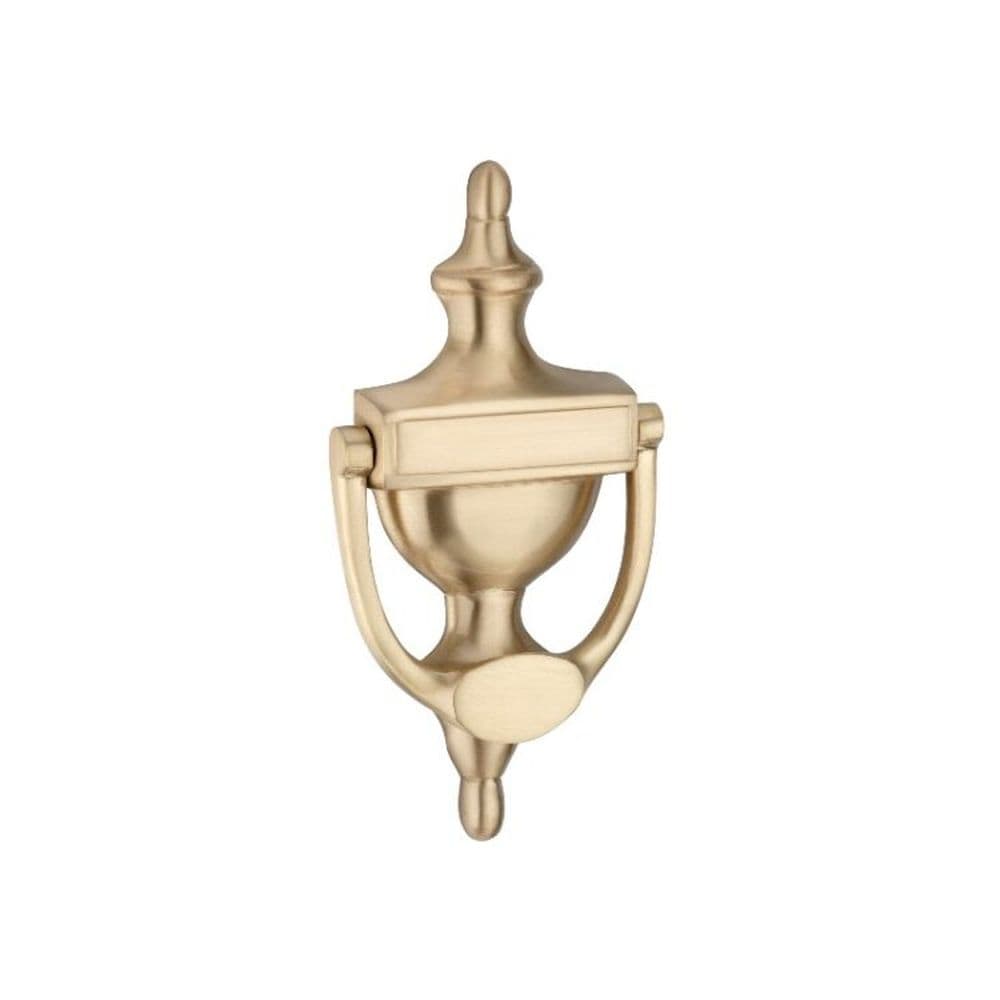 Spira Brass Door Furniture N/A / Satin Brass / Door Knockers Spira Brass - Victorian Door Knocker 150mm Satin Brass