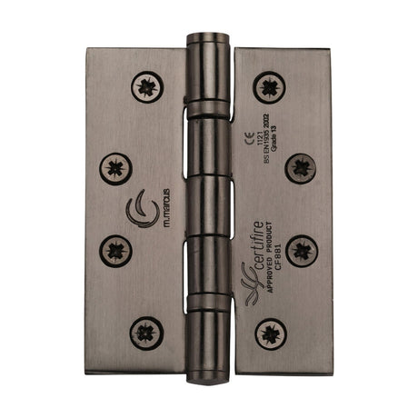 Steel Line Hinges Matt Bronze / Ball Bearing Hinges / 4" x (102mm) Stainless Steel Line Hinge Stainless Steel 4 x 3 x 3 Matt Bronze finish