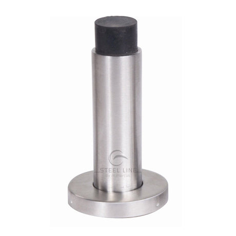 Steel Line Door Furniture Satin Stainless Steel / Projection Door Stop Steel Line Concealed Fix Door Stop Satin Stainless Steel Finish