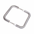 Steel Line Door Furniture Satin Stainless Steel / Back to Back Fixing Pack Steel Line Door Pull Handle Back to Back 150mm Satin Stainless Steel finish